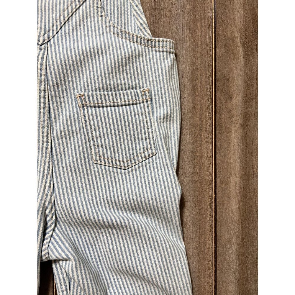 Old Navy Pinstripe Overalls - Picture 5 of 9